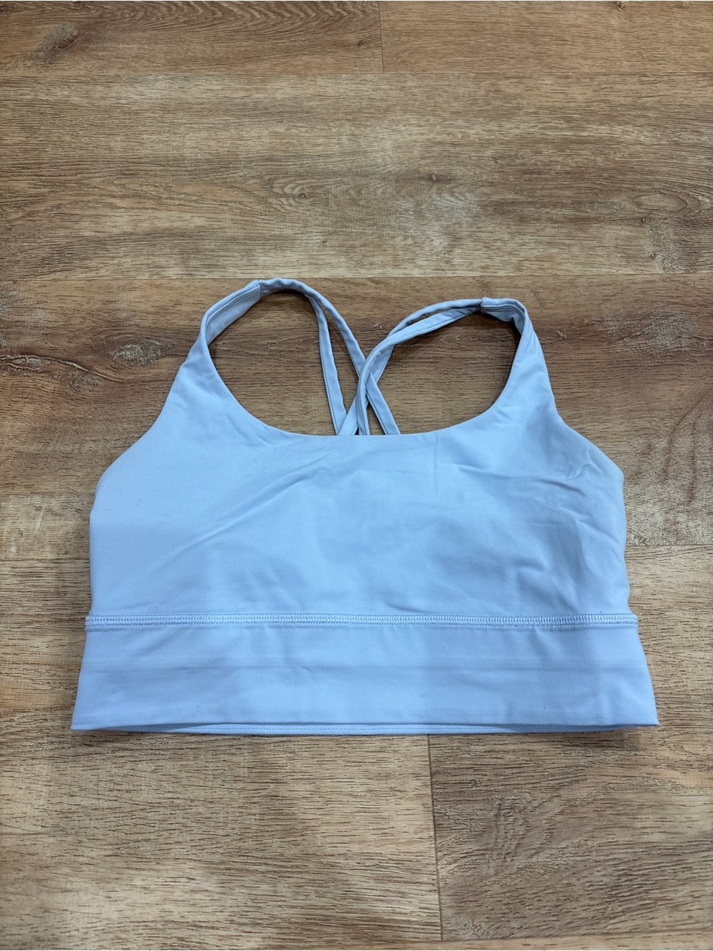 lululemon athletica Light purple strappy-Back Sports Bra